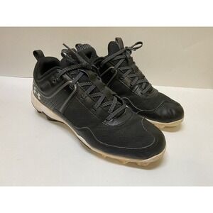 Under Armour Glyde Molded‎ Cleats Women Size 9 Black Baseball Softball Athletic
